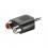 VALUE 3.5mm Adapter, 1x 3.5mm M to 2x RCA F