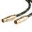 ROLINE GOLD Antenna Cable, Male - Female 2.5m