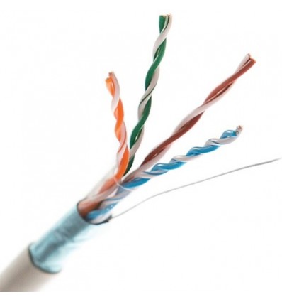 Cable F/UTP Cat.5e PVC CU, 305m, gray