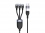 CONCEPTRONIC Kabel USB-C/A 3.0 -> 3-in-1 100W 1.50m 480Mbps