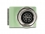 Delock M12 Adapter X-coded 8 pin female to RJ45 jack Cat.5e with mounting hole 90° angled green
