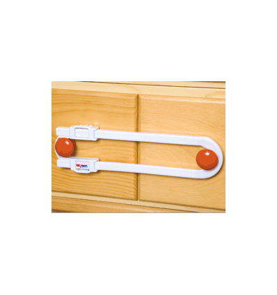 Long Cabinet Lock 2 unidades Heat Sealed Blister PTCHILD 51064