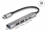 Delock 4 Port Slim USB Type-C™ Hub with 1 x USB 10 Gbps Type-A + 2 x USB 2.0 Type-A + 1 x USB 2.0 USB Type-C™ and PD 95 W