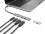 Delock 4 Port Slim USB Type-C™ Hub with 1 x USB 10 Gbps Type-A + 2 x USB 2.0 Type-A + 1 x USB 2.0 USB Type-C™ and PD 95 W
