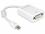 Delock Adapter mini Displayport 1.1 male DVI female Passive white