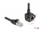 Delock Network Extension Cable RJ45 plug to RJ45 jack 90° angled Cat.6 F/UTP 1 m black