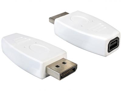 Delock Adapter Displayport 1.2 male Displayport mini female