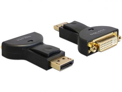 Delock Adapter Displayport 1.1 male DVI female black