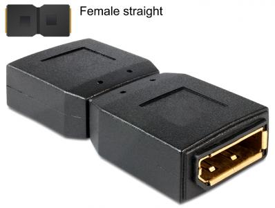 Delock Adapter Displayport 1.1 female Displayport female Gender Changer