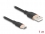 Delock USB 2.0 Cable USB Type-A male to USB Type-C™ male 1 m black Silicone