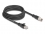 Delock M12 Cable X-coded 8 pin male to RJ45 plug Cat.5e S/FTP flexible 3 m black
