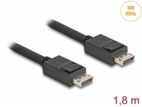 Delock DisplayPort cable 16K 60 Hz 80 Gbps 1.8 m