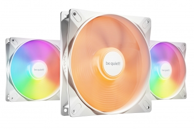 be quiet! Lüfter 140mm Light Wings LX PWM Triple White