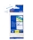 Schriftbandkassette Brother 36mmx8m weiß/blau TZE263
