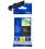 Schriftbandkassette Brother 18mmx8m schwarz/gold TZE344