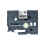 Textilband Brother 12mmx4m silber/schwarz TZER931