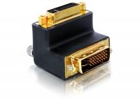 Delock Adapter DVI 29pin male-female right angled