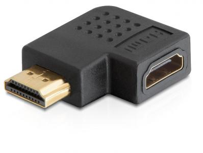 Delock Adapter HDMI male HDMI female 90 right