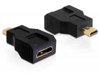 Delock Adapter High Speed HDMI with Ethernet â mini C female micro D male