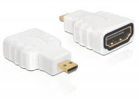 Delock Adapter High Speed HDMI - micro D male A female