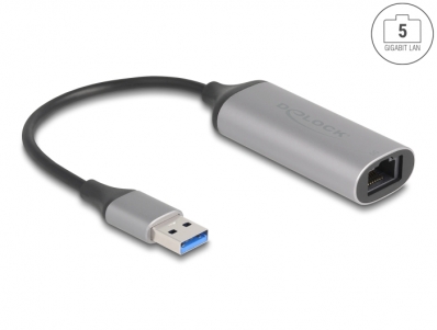 Delock USB Type-A 5 Gigabit LAN adapter