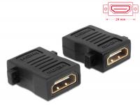 Delock Adapter HDMI A female female with screw hole