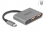 Delock 3 Port USB Hub 10 Gbps with USB Type-C™ to 1 x USB Type-C™ + 2 x USB Type-A