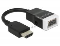 Delock Adapter HDMI-A male VGA female with Audio