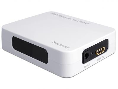 Delock HDMI Ethernet Extender by TCPIP single receiver