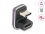 Delock USB-C™ Adapter 180° angled 40 Gbps PD 3.1 240 W male to female U-shape 8K 60 Hz metal