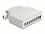 Delock Fiber Optic Patch Panel 6 port for SC Duplex and LC Quad with alternative panel for 8 x SC Simplex or LC Duplex grey for 