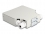 Delock Fiber Optic Patch Panel 6 port for SC Duplex and LC Quad with alternative panel for 8 x SC Simplex or LC Duplex grey for 