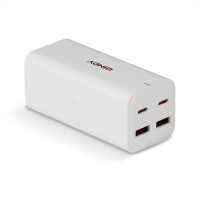 LINDY 100W 4-Port USB Desktop GaN Fast Charger