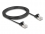 Delock RJ45 Flat Patch Cable plug to plug Cat.6A 1.5 m black