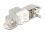Delock Keystone Module RJ45 jack to LSA Cat.8.1 with metal latch toolfree