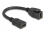 Delock Keystone Module Cable HDMI female to female 8K 60 Hz 20 cm black