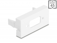 Delock Easy 45 H-Module cover for Sub-D 9 adapter 22.5 x 45 mm