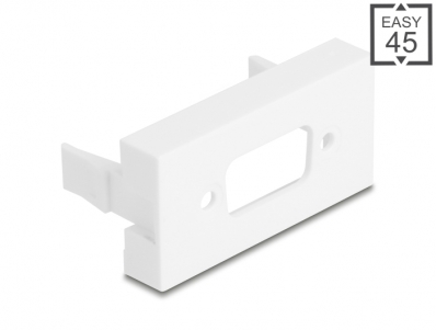 Delock Easy 45 H-Module cover for Sub-D 9 adapter 22.5 x 45 mm