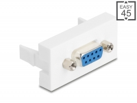 Delock Easy 45 Module Sub-D 9 fermale to female 22.5 x 45 mm