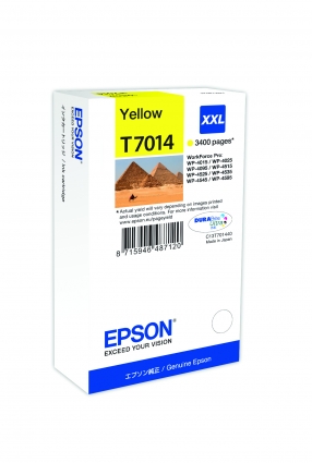 Patrone Epson T7014 yellow XXL T7014