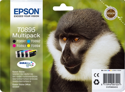 Patrone Epson T0895 black + color T0895