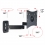 VALUE TV Monitor Arm, Wall Mount, < 109cm, < 20kg, 3 joints