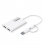 ROLINE USB Type A/C Adapter, 2x DP, with DisplayLink, 4K60