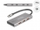 Delock 7 Port USB Hub 10 Gbps with 4 x USB Type-C™ female and 3 x USB Type-A female with PD 80 W
