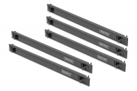 Digitus 1U blind cover, snap-in, for network and server enclosures