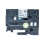 Schriftbandkassette Brother 12mmx4m weiß/schwarz n. klebend