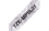 Schriftbandkassette Brother 12mmx4m silber Spitzen/schwarz