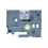 Schriftbandkassette Brother 12mmx4m silber Spitzen/schwarz
