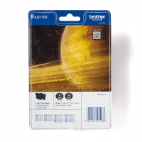 Patrone Brother LC-1100BKBP2 Twin Pack
