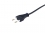 Equip IEC-Stromkabel 2pin -> C7 3m St/Bu schwarz Polybeutel